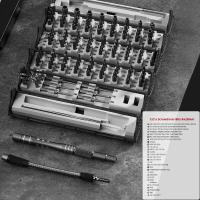 Kit De Destornilladores Precisi\u00f3n 128 En 1 Con Eje Flexible Magn\u00e9tico Herramienta Profesional Para PC iPhone Reloj C\u00e1mara Gafas OLOEY Multifuncional Antideslizante Cromo Vanadio - details 1