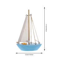Modelo De Barco Vintage Decorativo Adorno De Madera Para Escritorio Ornamento De Velero Tema Náutico Para Interiores Y Oficinas - details 7