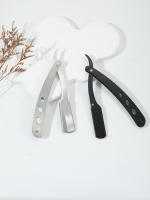 Afeitadora Portátil Para Hombres De Acero Inoxidable Herramienta De Peluquería Y Afeitar Accesorios De Salon Unidad Individual - details 0