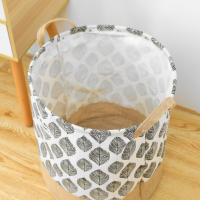 DECOR QIDIAN Cesta Ropa Sucia, Cesto de la Ropa Sucia Portátil, Cestos para la Colada con Asas Impermeable Cestas de Lavandería para ropa Cesta de Almacenamiento para Dormitorio - details 5