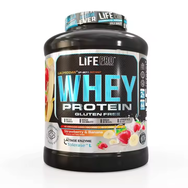 LIFEPRO Whey Protein 2 KG | Concentrado de Proteína | Crecimiento y Mantenimiento de Masa Muscular | Life Pro Nutrition - 1
