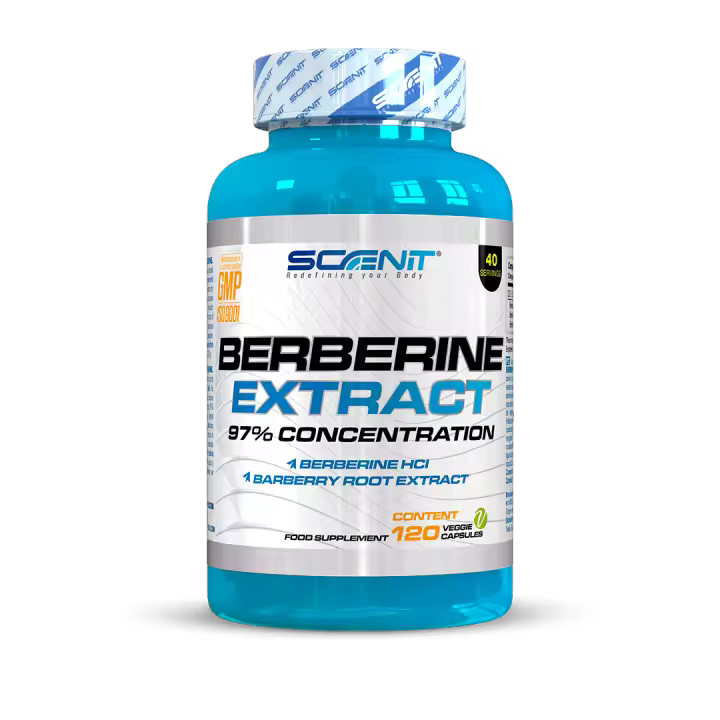 Berberine Extract - 1500 mg - 97% de concentración - 120 cápsulas veganas - 1