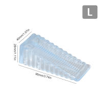 1pc Stopper De Puerta De Goma Para El Hogar Seguridad Antideslizante Silicone Bloqueador De Puerta Para Mujeres Solas - details 0