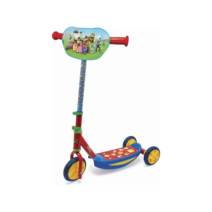 Patinete 3 Ruedas Super Mario de Smoby 750907 Patines y accesorios - 1