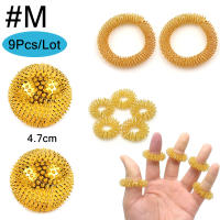 Bola De Masaje Magnética Para Mano Y Pie 9 Piezas/Lote Estimulación De Puntos Trigénericos Relieve De Presión Palma Acupuntura Bola De Masaje Portátil - details 35
