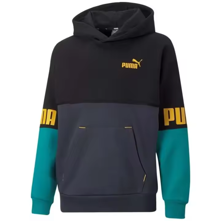 Sudadera Fleece marca Puma modelo 670098-43 para junior en color verde - 1