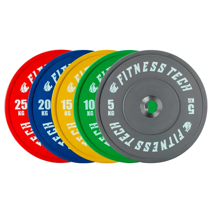 Fitness Tech Competition Bumper Plates Discos - 1