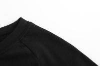 Camiseta Deportiva De Correr Para Hombres Suelta Y Oversize Algodón Transpirable Manga Larga Estilo Hip-Hop Para Gimnasio Y Fitness Con Estampado De París - details 13