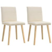 vidaXL Sillas de comedor 2 unidades tela en color Marrón oscuro/Azul vaquero/Gris claro y más | cómodas modernas ergonómicas para comedor cocina salón hogar - details 11