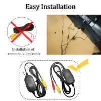 Cámara De Visión Trasera Para Coche Con Transmisor Y Receptor Inalámbrico 2.4G Video Color 12V Para Monitor Multimedia Kit De Cámara De Visión Trasera - details 4