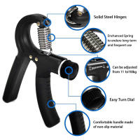 Entrenador De Agarre Para Manos WorthWhile Ajustable De 5-60Kg Ejercicio De Fuerza Para Recuperación Muscular Gripper De Entrenamiento Para Hombres - details 7