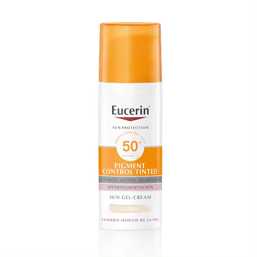 Eucerin Sun Face Pigment Control Fluido FPS50+ Tinted Light 50 Ml. - 1