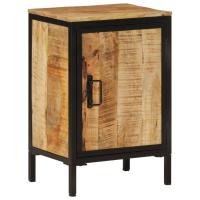 vidaXL Mueble de baño madera maciza de mango y hierro 40x30x60 cm - details 0