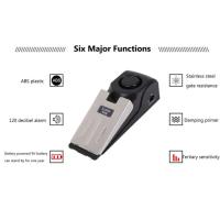 Alarma De Puerta Inalámbrica Mini 120dB Para El Hogar Sistema De Seguridad Alerta Stopper Wedge Shaped Bloqueo Del Sistema - details 3