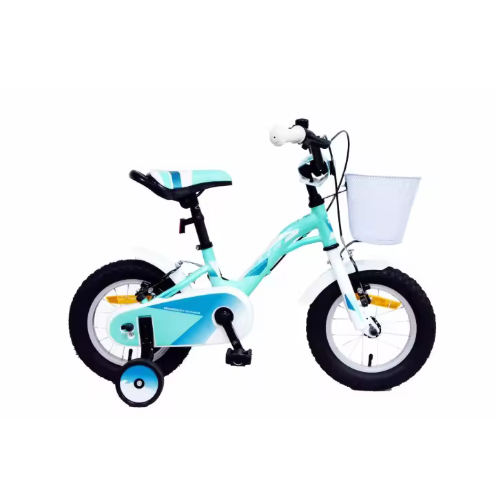 UMIT ++ Bicicleta Infantil 12 pulgadas - ENVIO 48 HORAS - ALICE Turquesa con Cesta 1225-2 - 1
