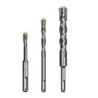 Martillo De Perforación De Impacto Cruzado 450mm Con Cabeza De Aluminio Y Acero Para Concreto Paredes Azulejos Mármol Granito SDS plus - details 2