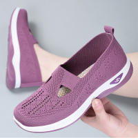 Zapatillas De Mujer Con Tacón Wedge Alta Calidad Zapatos Slip on Transpirables Mesh Corridas Deportivas Para Hombres Loafers Casual - details 2