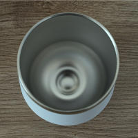 Vaso De Vino Negro De 12 Oz/360 Ml Con Acabado De Huevo Y Cubierta Selladora Taza Termo De Acero Inoxidable Portátil Para Cervezas Y Bebidas - details 2