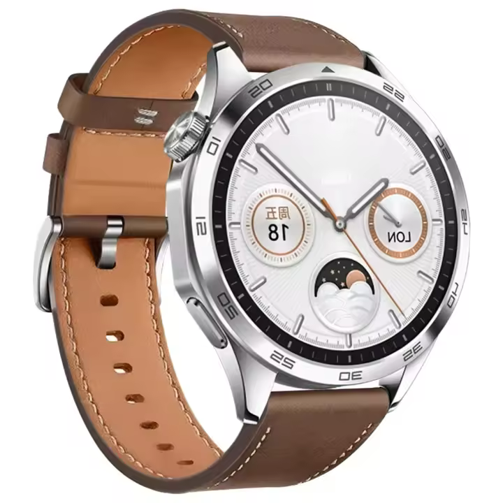 Correa De Cuero Suave Para Huawei Watch GT 5 46mm WATCH 5 pro GT 3 GT2 pro 46mm Buds Band Reemplazo De Pulsera Compatible Con Hombres Y Mujeres - 1