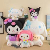 Muñeco De Peluche Sanrio Kuromi 40/50cm Kawaii My Melody Cinnamoroll Juguete Suave De Animales Para Decoración De Habitación De Niños Figura De Anime Almohada - details 2