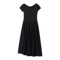 Vestido Largo De Encaje Con Mangas Cortas Y Cintura Ajustada Para Mujer PB&ZA2024 Elegante Y Versátil Moda De Verano - details 9