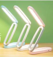 Lámpara De Escritorio LED Protección Ocular Luz Nocturna Cargable Plegable Toque Super Brillante Regulación Sin Pasos Fuentes De Alimentación USB - details 18