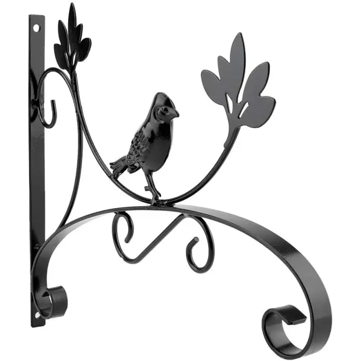 Gancho de planta N-Soporte para colgar en la pared N-Gancho perfecto para jardín, patio, Sala ING, sala de lavandería-Gancho para maceta para decoración de jardín - 1