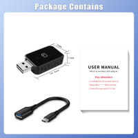 Adaptador Inalámbrico Nuevo 2024 Para Coche Mini CarPlay Android Auto Inteligente Para Jeep Wagoneer Compass Cherokee Benegde Wrangler Gladiator - details 16