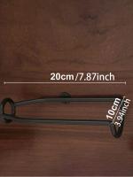 Estante De Vino Europeo Montado En La Pared 1Pc Barra Cerveza Champán Y Vino Rojo Almacenamiento Soporte De Hierro Metal Decoración De Bodega De Vinos - details 7
