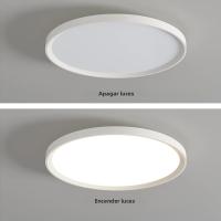 Lámpara De Techo Moderna LED Para Pasillo Baño Dormitorio Material ABS Y Acero Iluminación Diaria Fuente De Luz AC 220V 27CM 37CM Impermeable - details 3