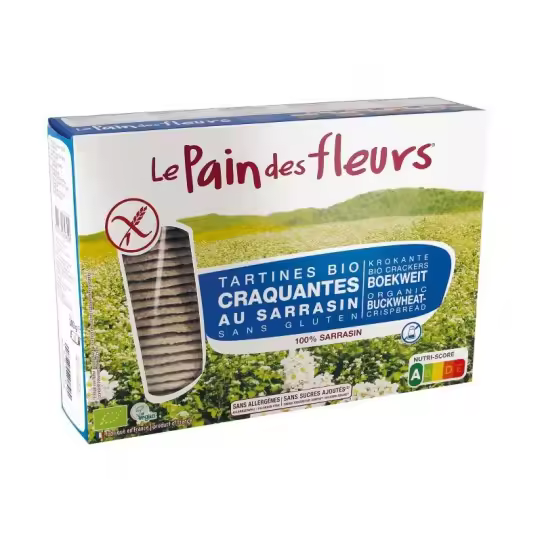 Cracker Sarraceno sin sal Bio 300g Le Pain des Fleurs - 1