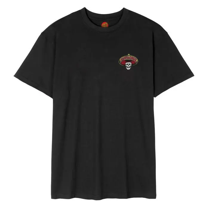 Camiseta Santa Cruz Guzman Dead Diners Black - 1