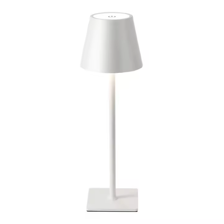 Lámpara de mesa LED recargable por USB, lámpara de escritorio con Interruptor táctil, Bar, libro de lectura, lámpara de noche, luces de mesita de noche, decoración para dormitorio(negro) - 1