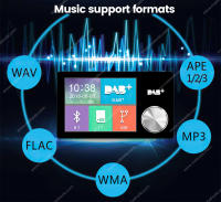 Receptor DAB+ MEKEDE Mini Para Coche 2.8 Pulgadas Europeo Radio Digital Con Múltiples Formatos De Música Receptor FM Automotriz - details 7