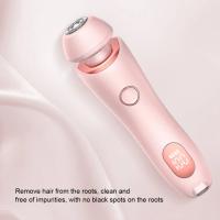 Nueva Razor Eléctrica Para Mujer 2 En 1 Trimmer De Bikini Y Afeitadora Para Cara Y Axilas Peluca Eliminación IPX7 Impermeable Para Piernas Y Boca - details 4