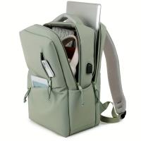 Bolsos, Mochipa casual de moda para Mujeres, mochila de gran capacidad para portáthil, mochipa simple de color sólido, adecuada para desplantes, Escuela, Viajes, etc. - details 3