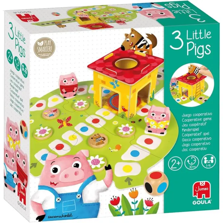 LOS 3 CERDITOS (GOULA)  JUEGO DE MESA  (33153146) - 1