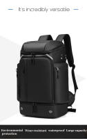 Mochila De Viaje Para Hombres Con Gran Capacidad 50L Mochila De Negocios Con Portátil De 17 Pulgadas Mochila De Senderismo Con Bolsa Para Zapatos - details 0