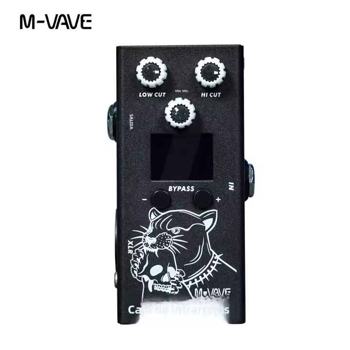 Pedal De Efectos M-vave IR Box 32 Presets 24bit Simulación De Altavoces Y Cabines De Impulso IR Para Guitarra Y Bajo - 1