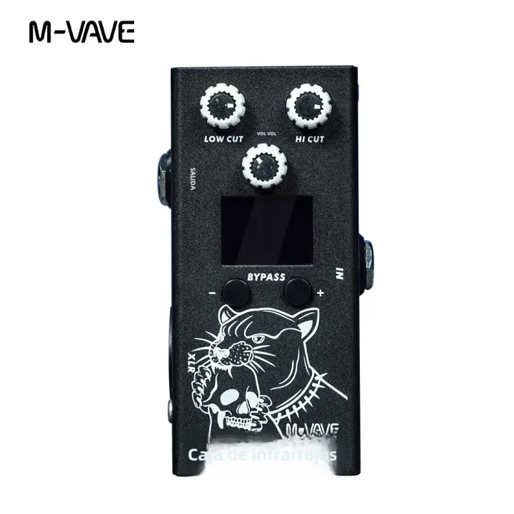 Pedal De Efectos M-vave IR Box 32 Presets 24bit Simulación De Altavoces Y Cabines De Impulso IR Para Guitarra Y Bajo - 1