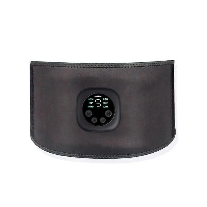 Inteligente Unisex USB Recargable EMS Fitness Trainer Cinturón Pantalla LED Eléctrico Estimulador Muscular Abdominal Muscle Sticker Home Muscle Training De - 1