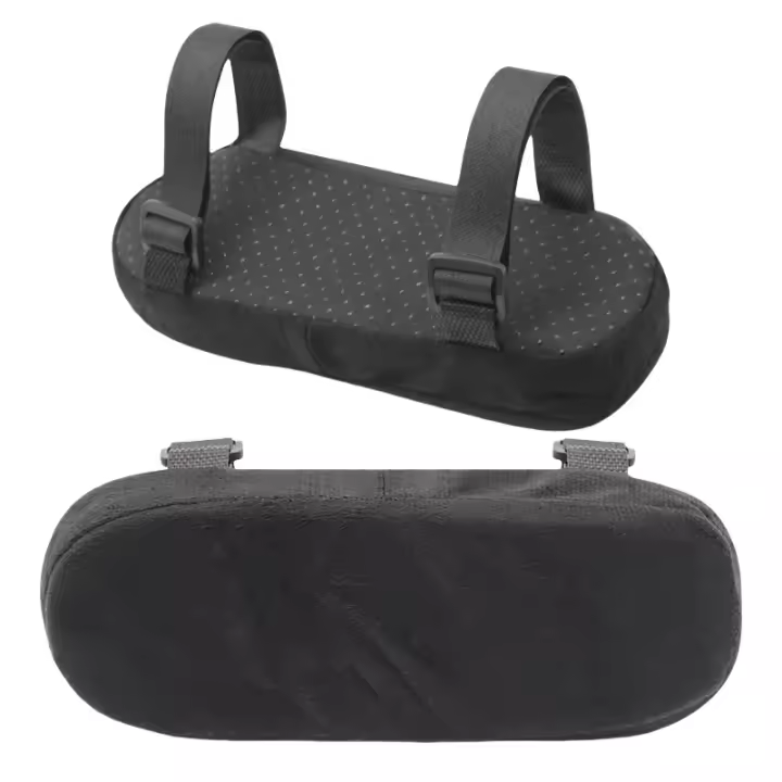 Almohadilla De Brazaletes De Espuma Memory Foam Para Silla De Oficina Rellena De Algodón PP Cojín De Brazaletes Suave Y Cómodo Para Silla De Oficina Y Hogar - 1