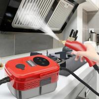 Limpiador a vapor eléctrico de alta presión y alta temperatura, 1500W, 1300ml, esterilizador portátil para limpieza de campanas de cocina domésticas - details 0