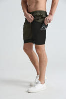 Nuevos Shorts De Verano Para Hombre Doble Capa Gimnasio Deportivo Secado Rápido Entrenamiento 2 En 1 Multibolsillos Pantalones De Correr - details 36