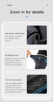 1 PCS Protección De Rodilla Para Fitness Baloncesto Voleibol Correr Y Deportes Soporte De Primavera Adecuado Para Varios Escenarios - details 9