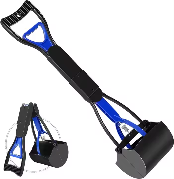 Aguja De Orina Para Perros Con Mango Largo Plegable Acero Inoxidable Ajustable Portátil Sin Doblarse Antióxido Desmontable Ligas - 1