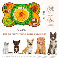 Nueva Alfombra Para Perros De Entrenamiento Sensorial Juguete Interactivo Para Divertir Y Educar Al Perro Tamaño 64X43CM Color Amarillo - details 1