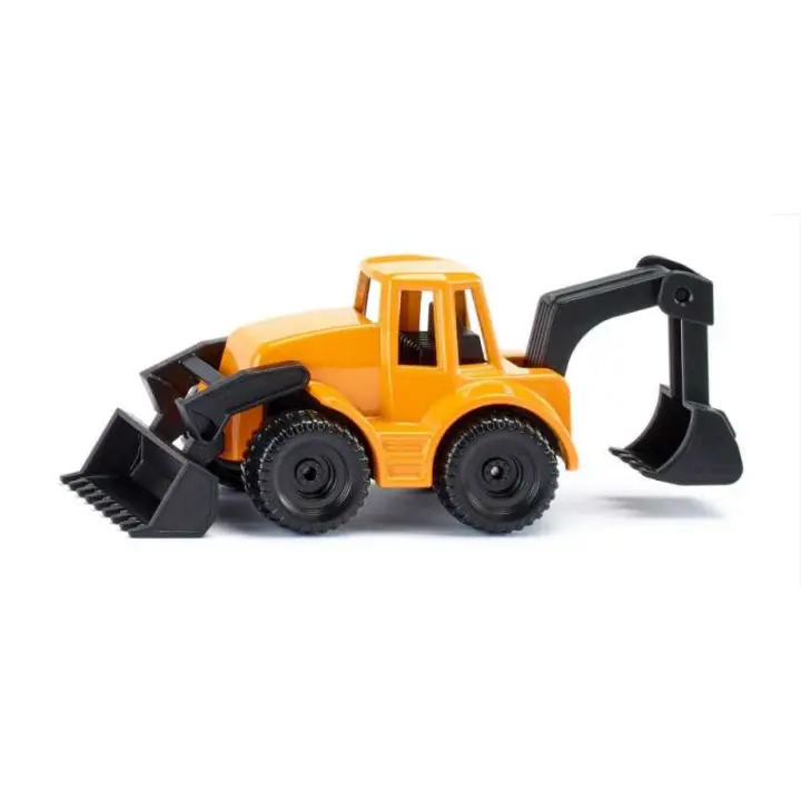 Siku Retroexcavadora Todo Terreno Doble Función - Máquina de Construcción Robusta - 1