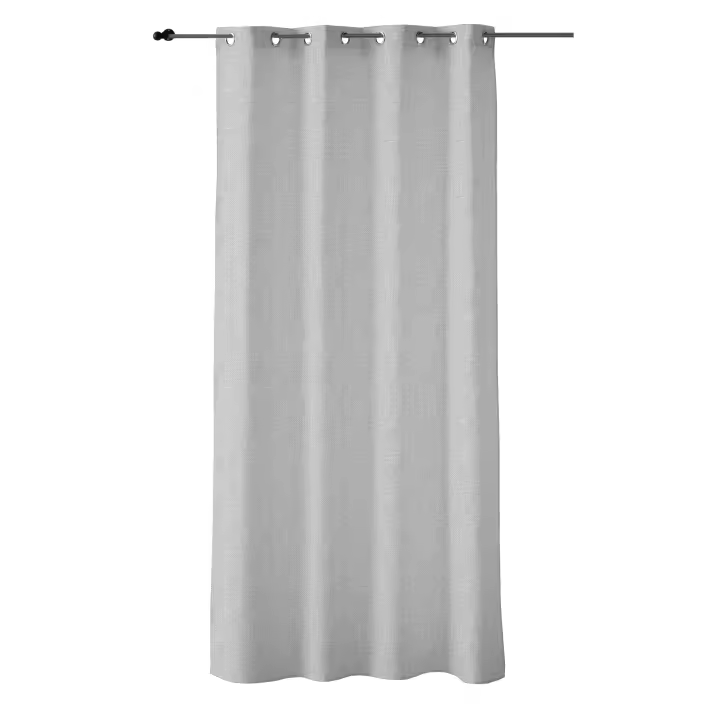 Cortina modelo LANZAROTE  de Tela Lisa confeccionada con 8 ollaos de 140x260cm,  11 Colores Disponible,  Cortina Para Salón Dormitorio y oficina. Tambien disponible en pack de 2 cortinas - 1