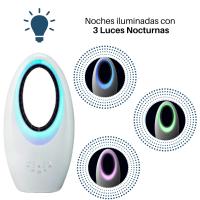 Max Star Ventilador sin Aspas con Mando a Distancia 3 Velocidades Purificador de Aire Oscilante Temporizador Luces LED Silencioso y Potente Hogar Oficina Dormitorio - details 4